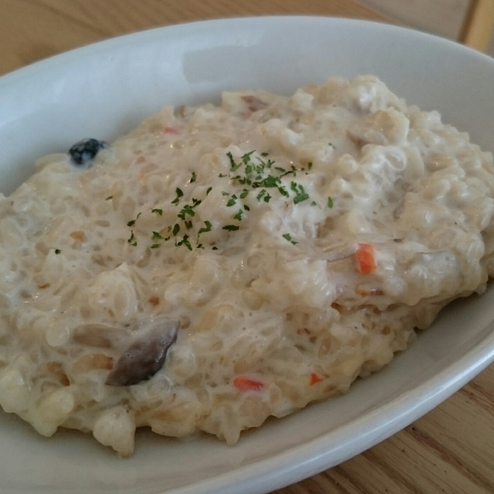 炊き込みご飯アレンジ！和風チーズリゾット